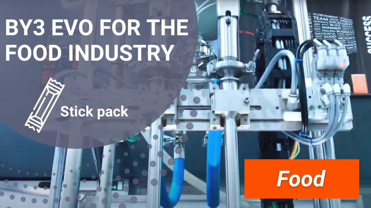 BY3 EVO PACKAGING MACHINE FOR THE FOOD INDUSTRY (SAUCES) | INVPACK