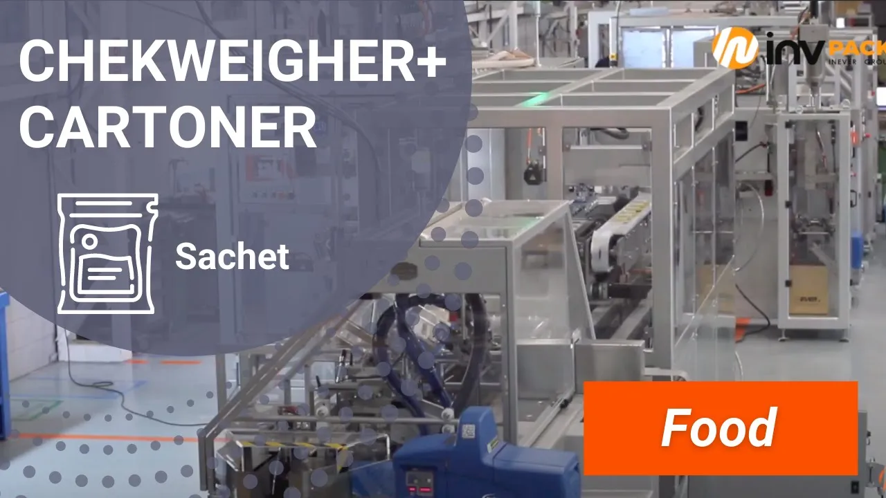 INVPACK MVA INLINE CHEKWEIGHER+CARTONER