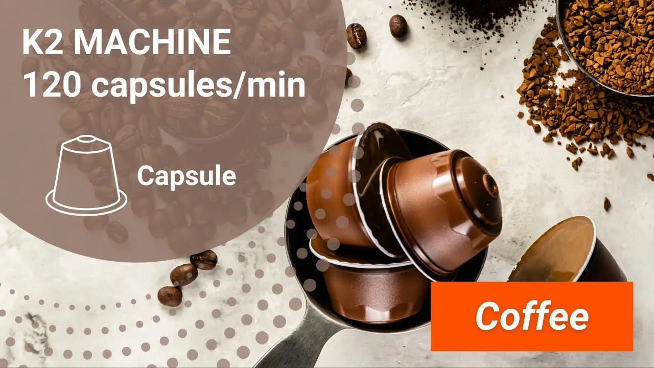 PACKAGING SOLUTION in CAPSULES for coffee | K2 INVpack