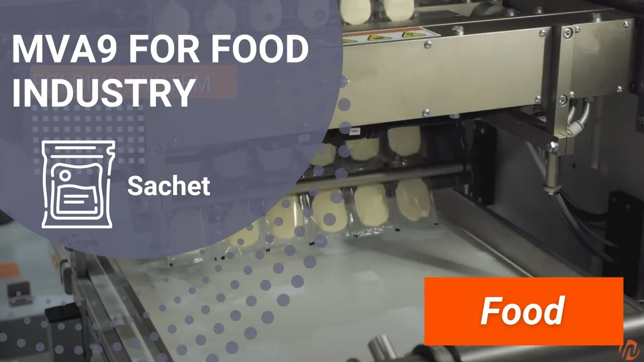 MVA9 Sachet packaging machine for the food industry INVpack