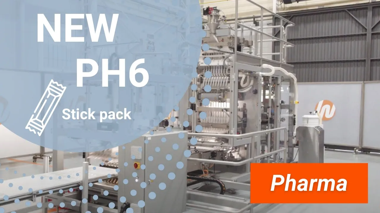 New PH6 pakaging machine for stick packs INVpack