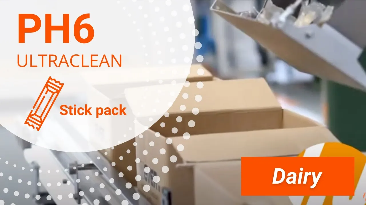 PH6 Ultraclean stick pack packaging machine
