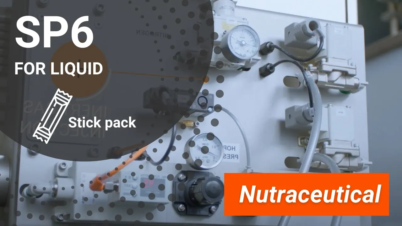 SP6 PACKAGING MACHINE for liquid with integrated checkweighing and rejection system for nutraceutical industry | INVpack
