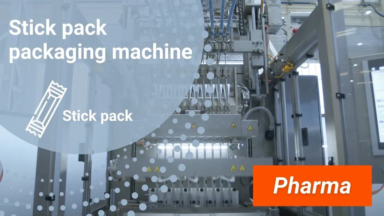 MONODOSE STICK PACK packaging machine | SP6 SS for pharma industry INVpack