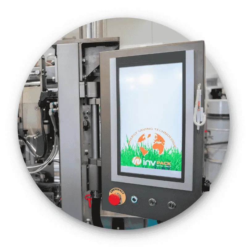 Packaging machinery optimized consumption - INVpack