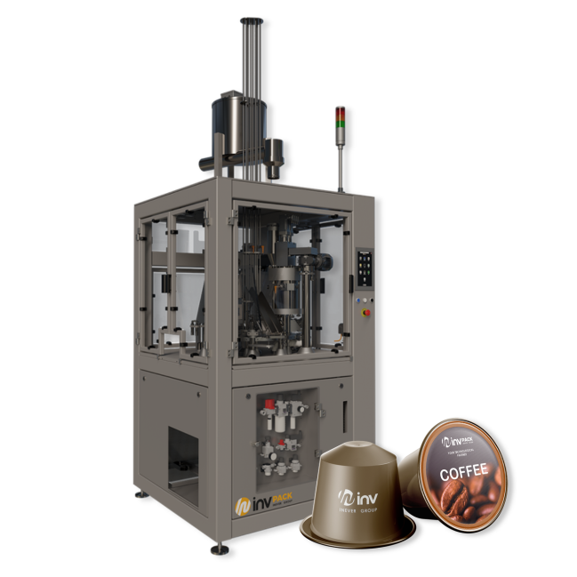 K2 Capsules INVpack packaging machine